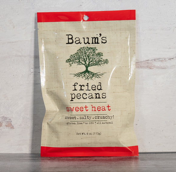 Baum's Fried Pecans-Sweet Heat