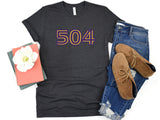 504 Inline Purple and Gold Tshirt