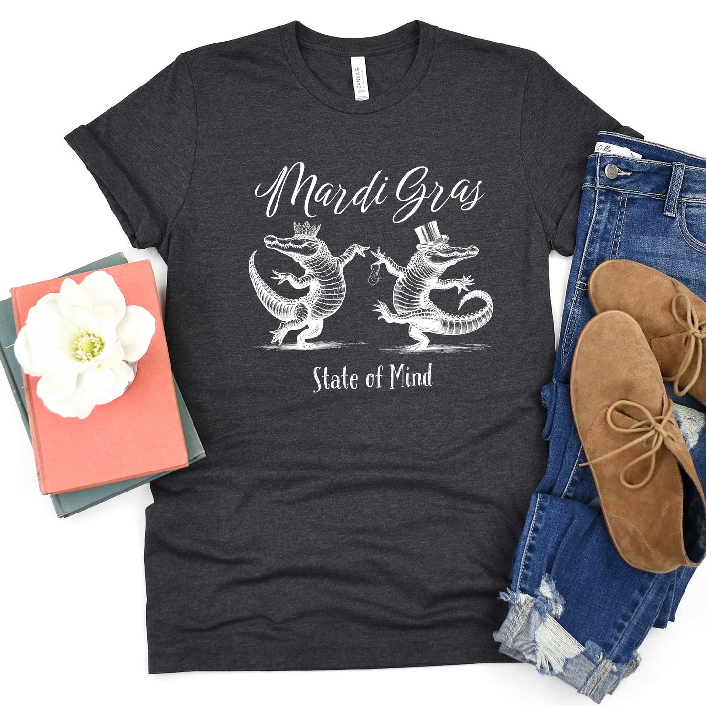 Mardi Gras Alligator T-Shirt