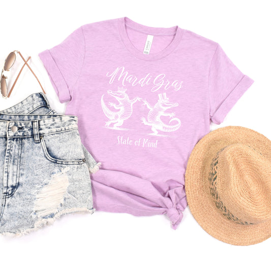 Mardi Gras Alligator T-Shirt