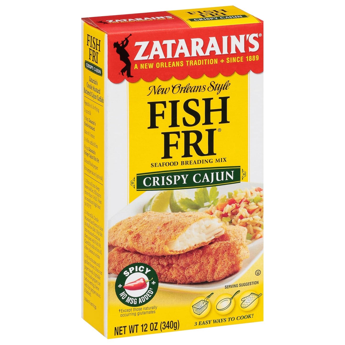Zatarain's Fish Fry Crispy Cajun