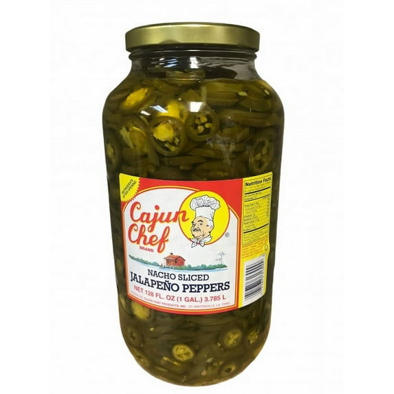 Cajun Chef Nacho Sliced Jalapenos