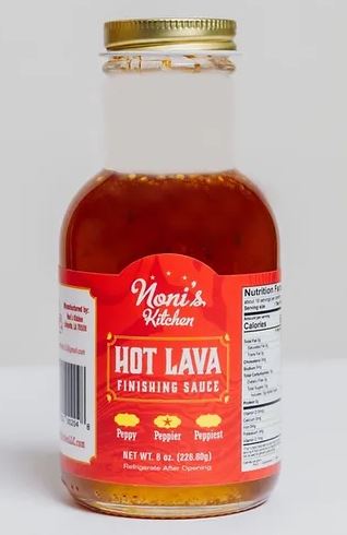 Noni's Kitchen Hot Lava Finishing Sauce