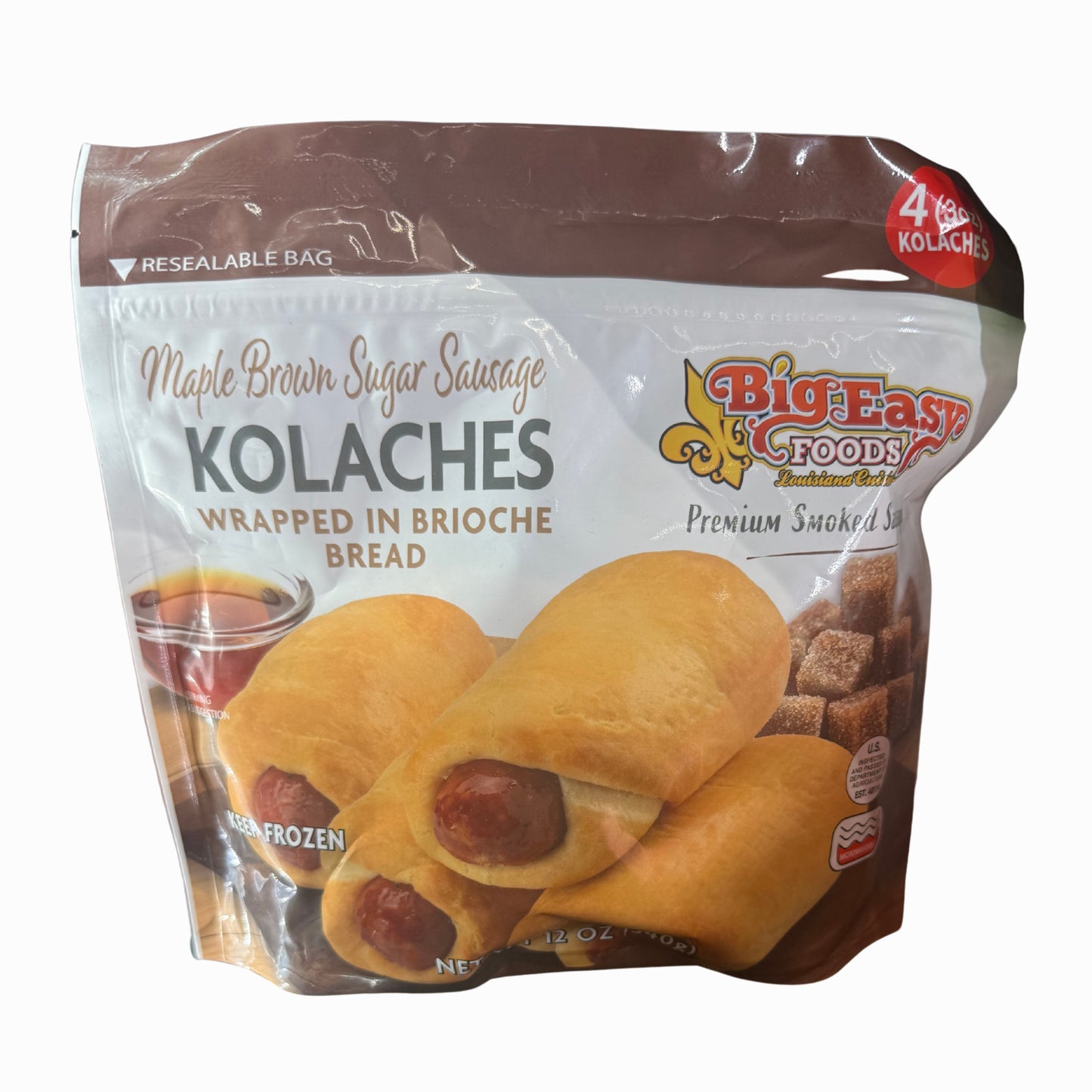 Big Easy Kolaches- Maple Brown Sugar Sausage