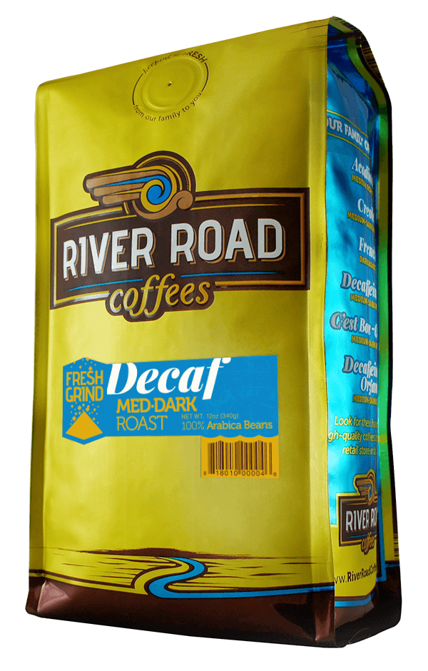 River Road Coffees Decaf Medium-Dark Roast