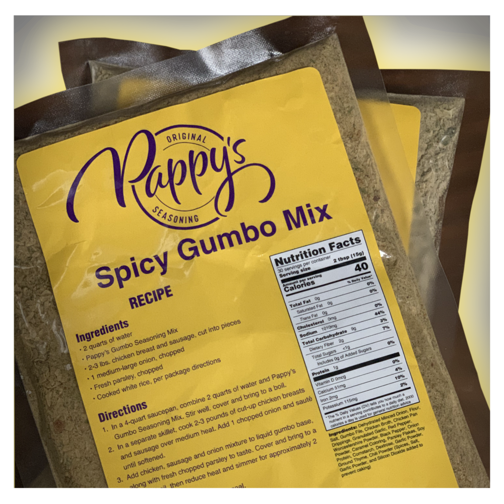 Pappy's Spicy Gumbo Mix