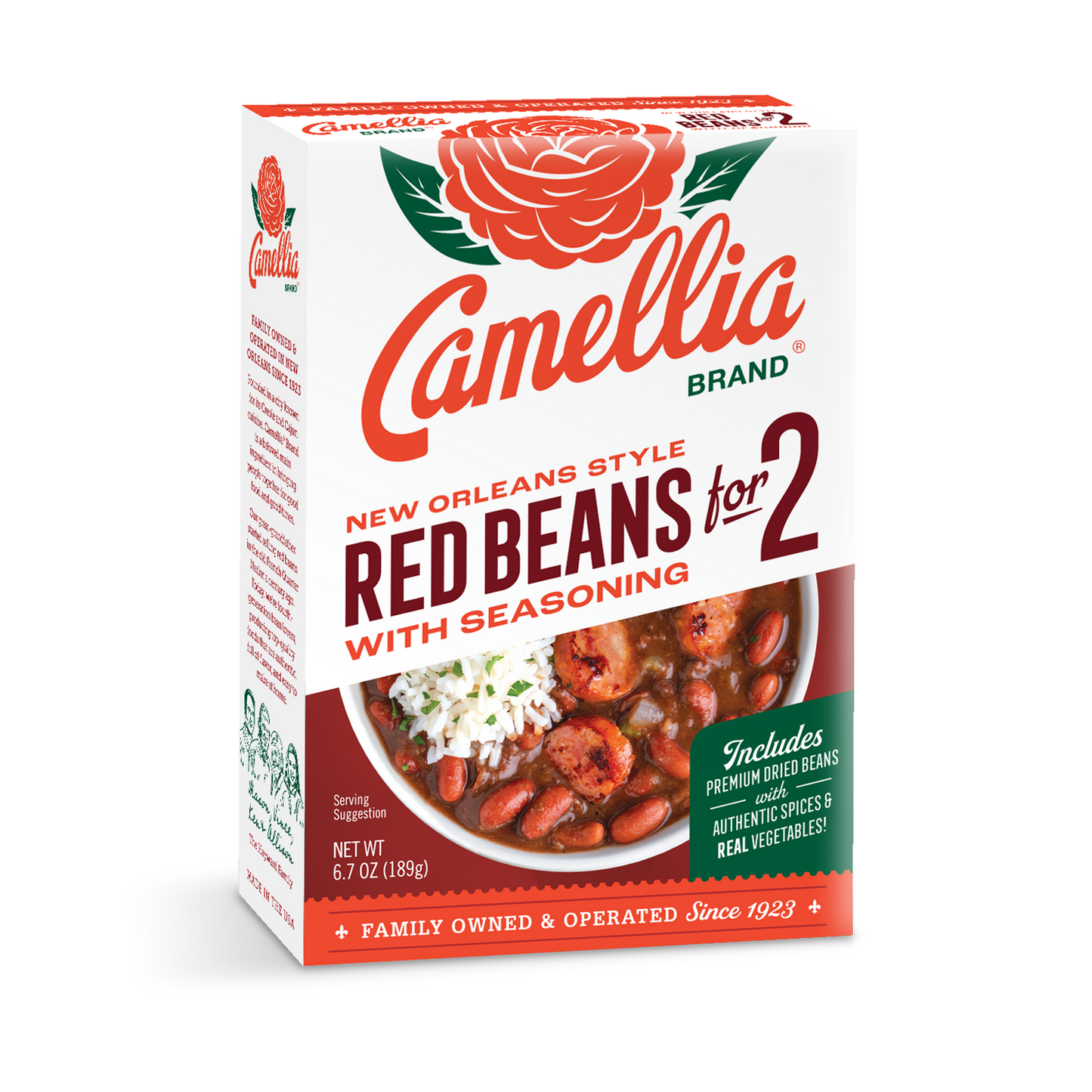 Camellia Creole Red Bean Seasoning Mix for 2