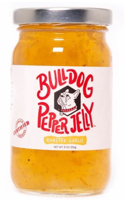 Bull Dog Roasted Garlic Pepper Jelly
