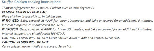 Big Easy Stuffed Chicken-Pork Boudin