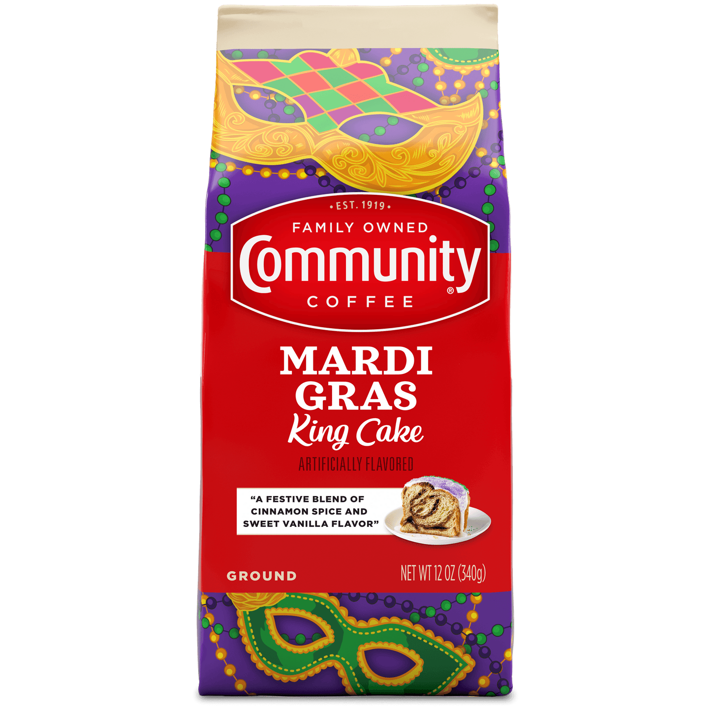 Community Coffee King Cake Flavor