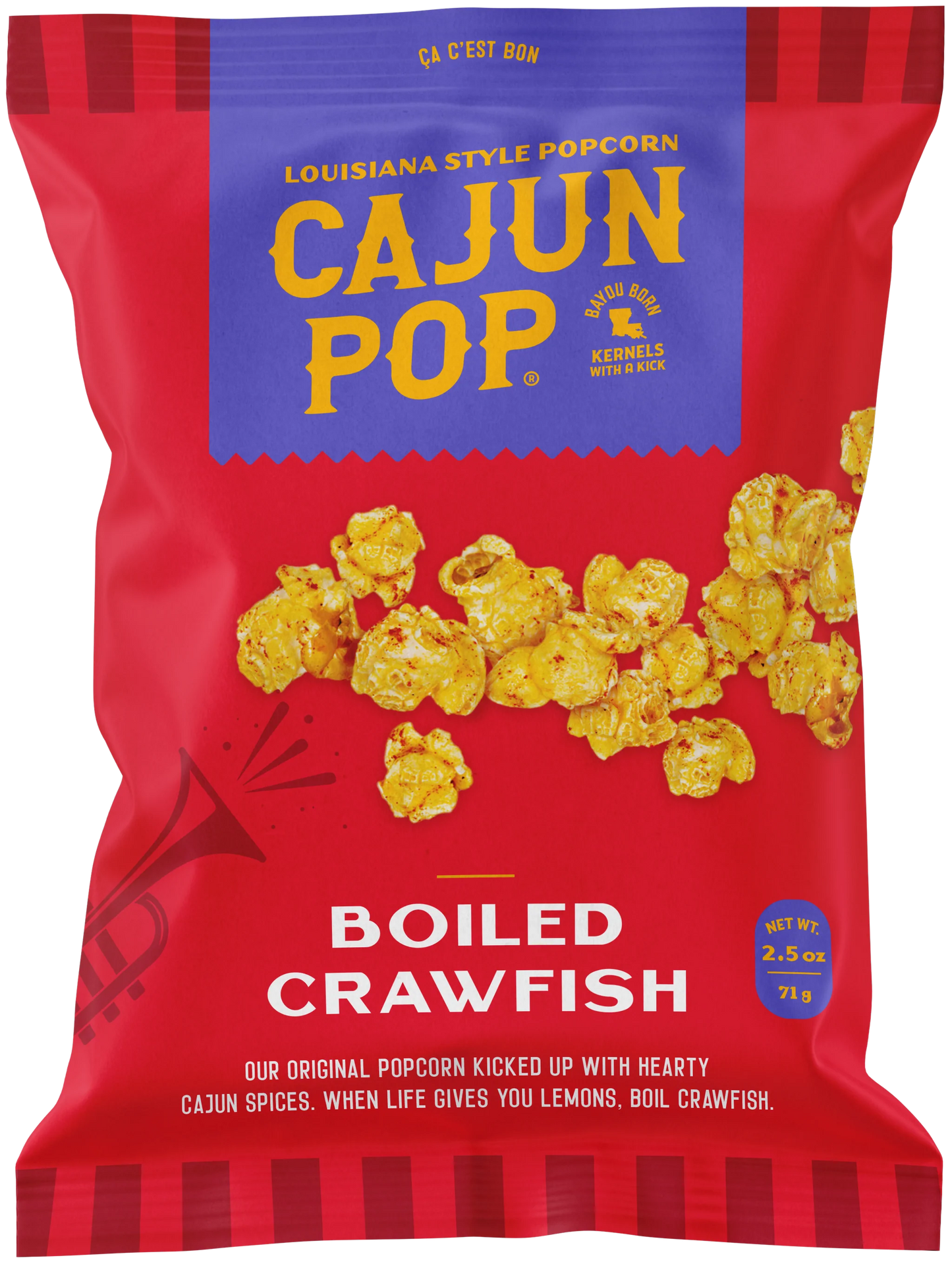 Cajun Pop Popcorn- Boiled Crawfish