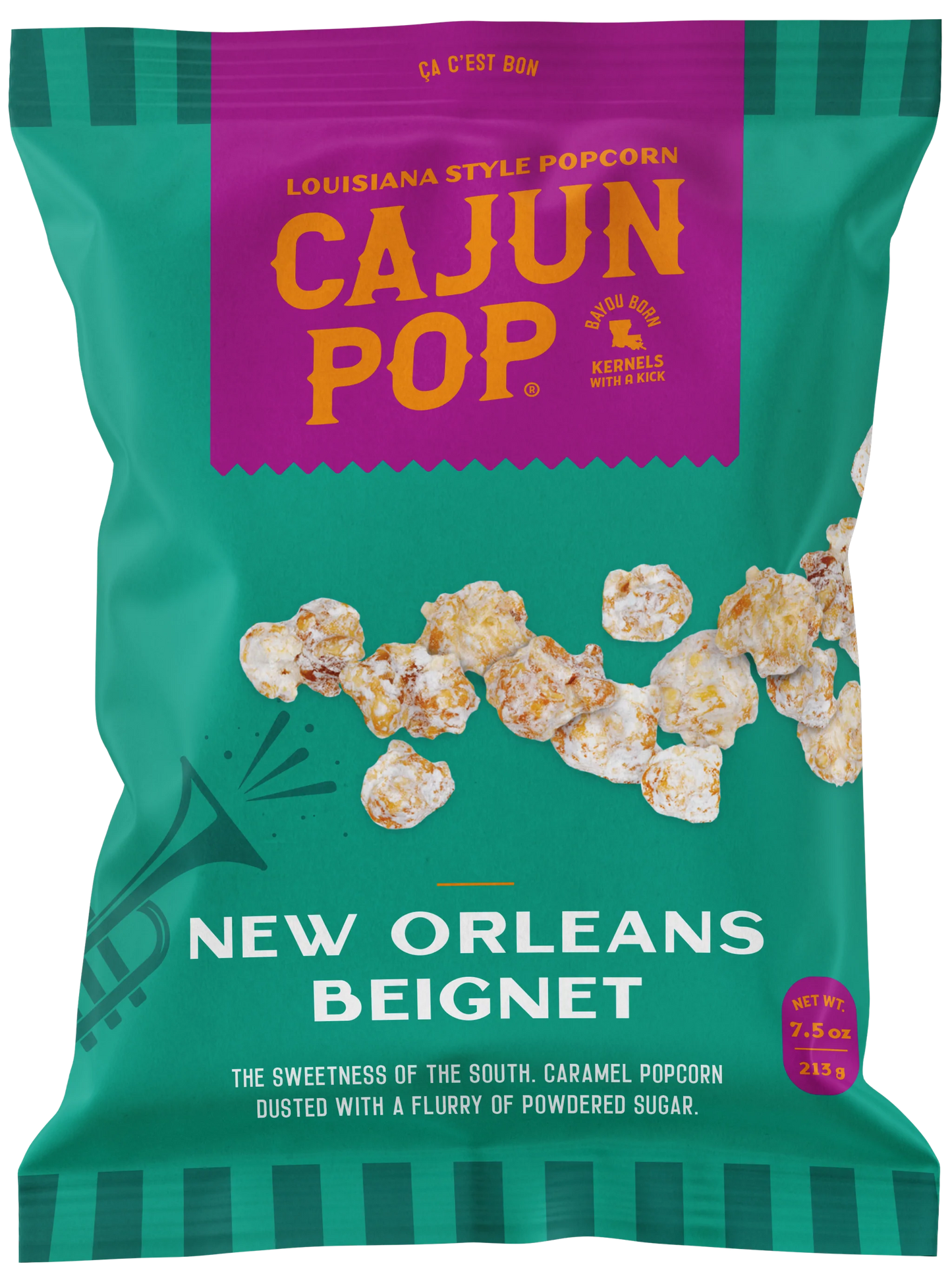 Cajun Pop Popcorn- New Orleans Beignet