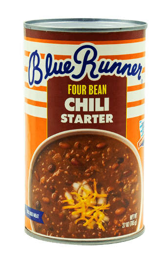 Blue Runner Chili Starter, Four Bean - 27 oz