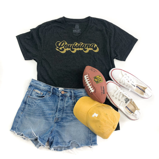 Classic Retro Louisiana Tshirt