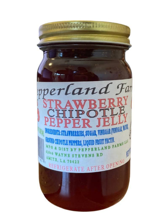Pepperland Farms Strawberry Chipotle Pepper Jelly
