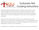 Turducken Roll with Shrimp & Sausage Jambalaya Dressing