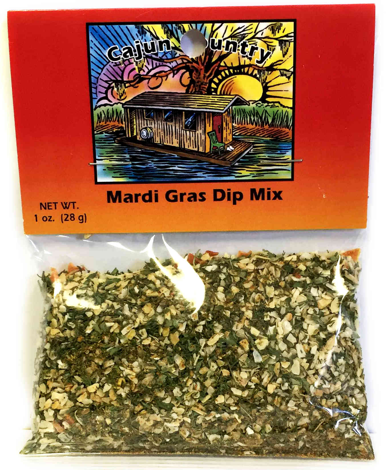 Cajun Country Mardi Gras Dip Mix