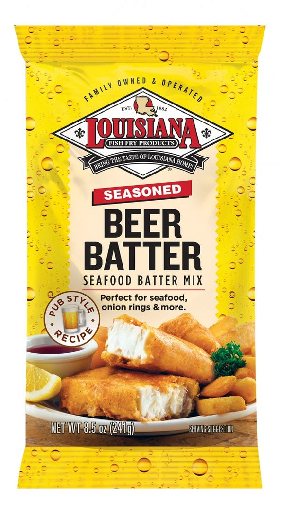 Louisiana Fish Fry Beer Batter Mix
