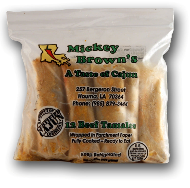 Mickey Brown's Beef Tamales