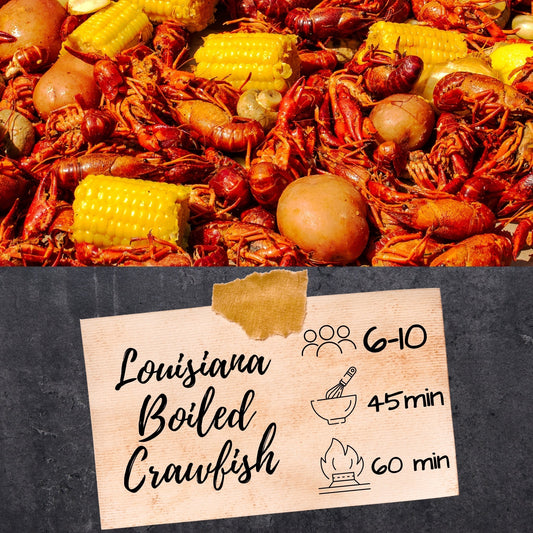 Louisiana Boiled Crawfish
