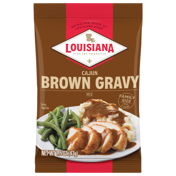 Louisiana Fish Fry Cajun Brown Gravy Mix