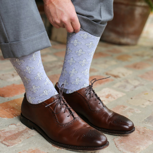 Men's Fleur De Lis Socks