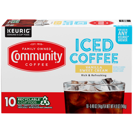 Community Coffee Iced Coffee Cups
