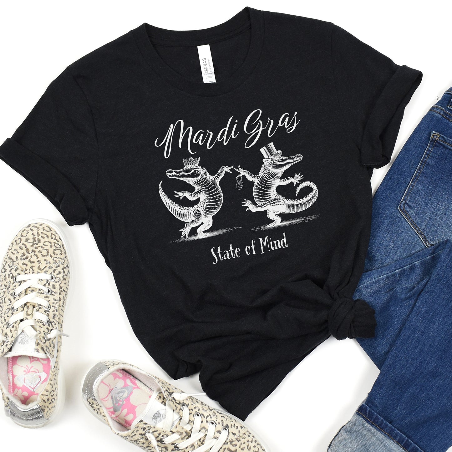 Mardi Gras Alligator T-Shirt