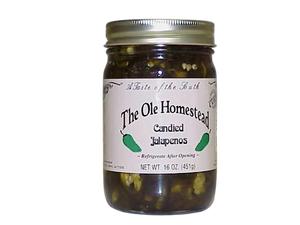 The Ole Homestead Candied Jalapenos