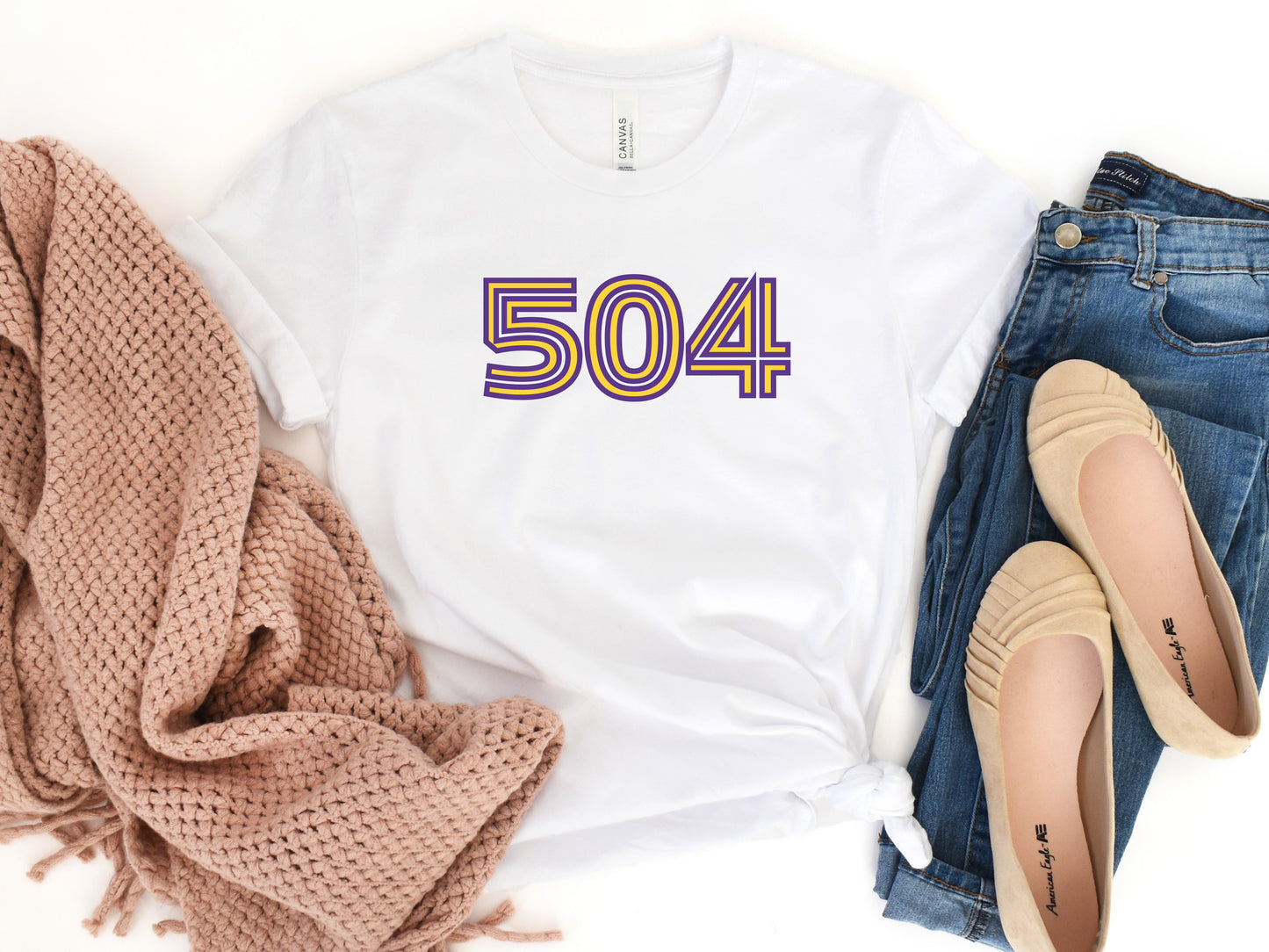 504 Inline Purple and Gold Tshirt