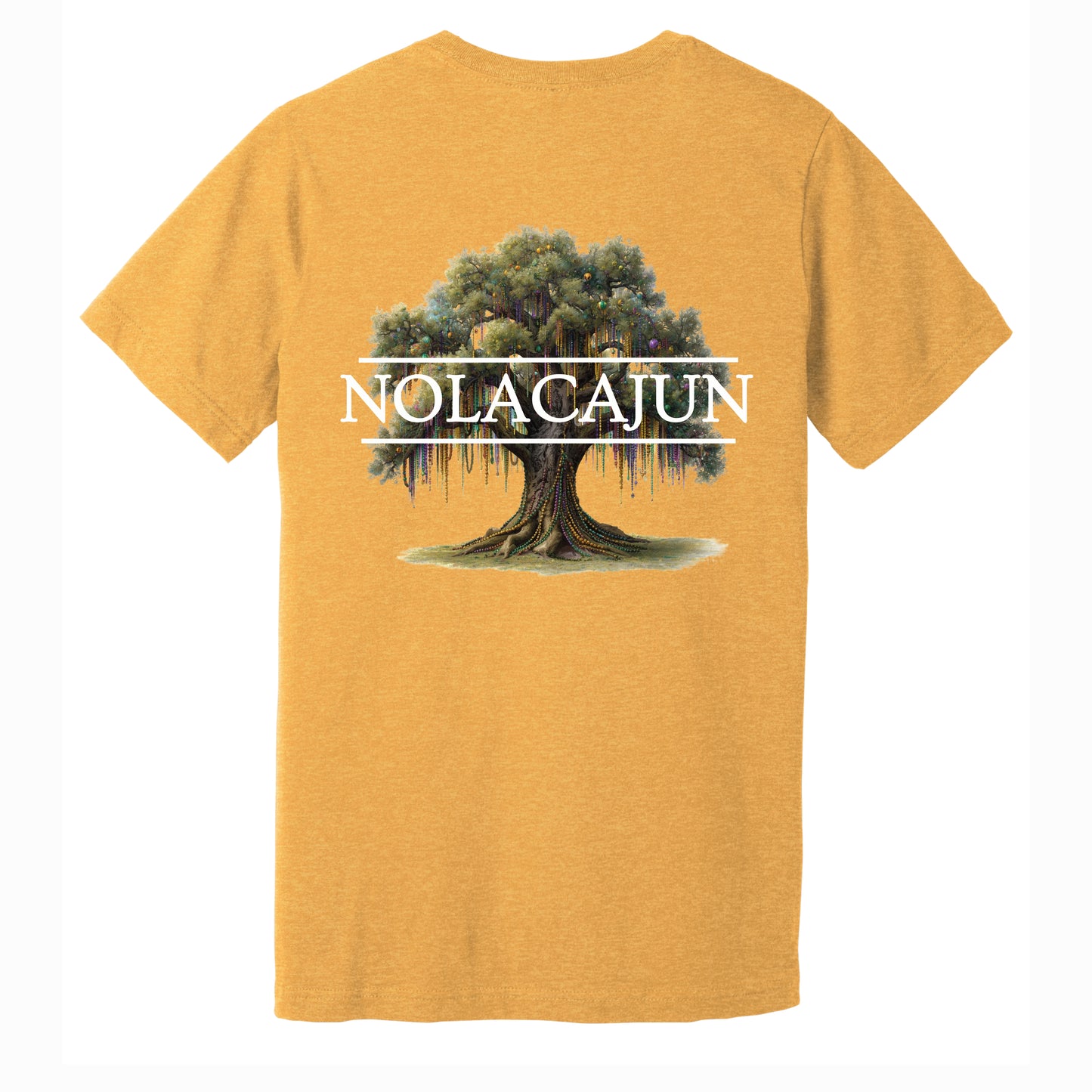 NolaCajun Mardi Gras Oak Tshirt