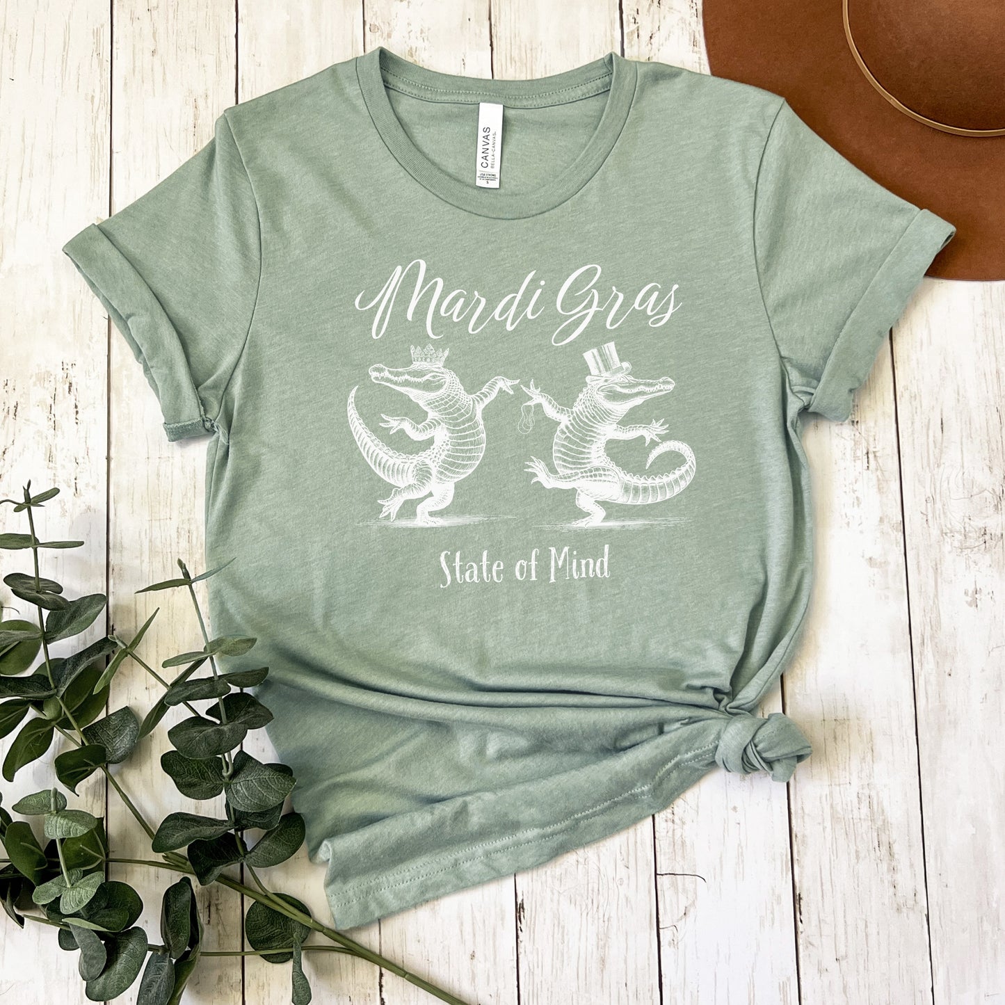 Mardi Gras Alligator T-Shirt