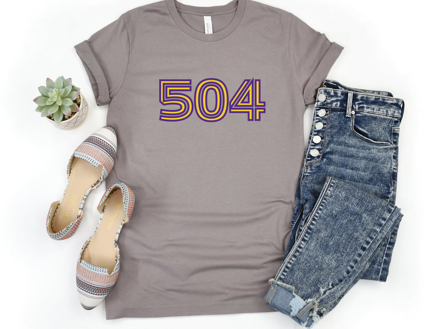 504 Inline Purple and Gold Tshirt
