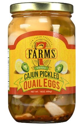 7 Farms Cajun Pickled Quail Eggs