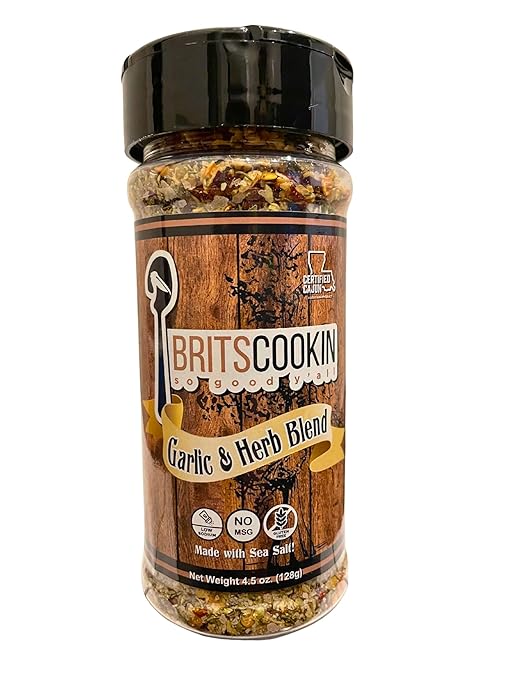 Britts Cooking Garlic & Herb Seasoning