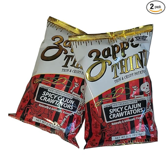 Zapp's Thinz Spicy Cajun Crawtators