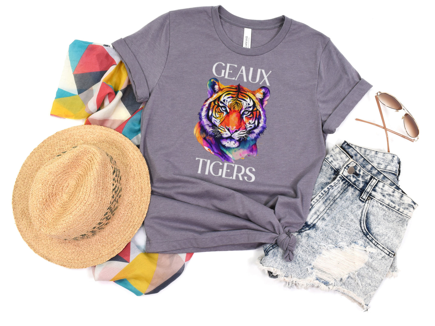 Colorful Tiger T-shirt