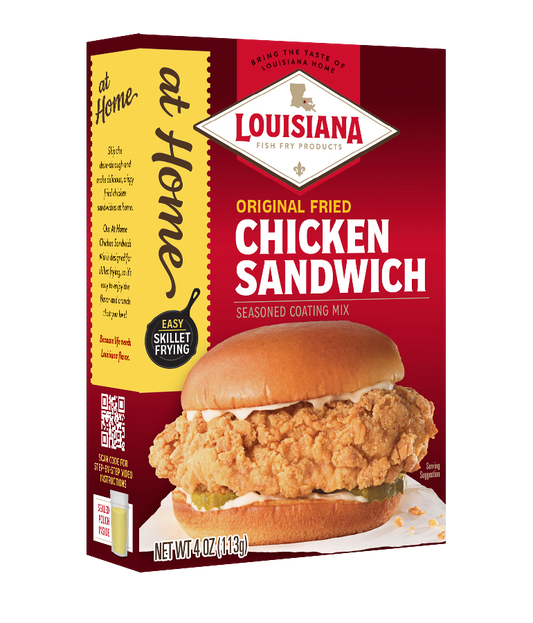 Louisiana Fish Fry Chicken Sandwich Seasoned Coating Mix