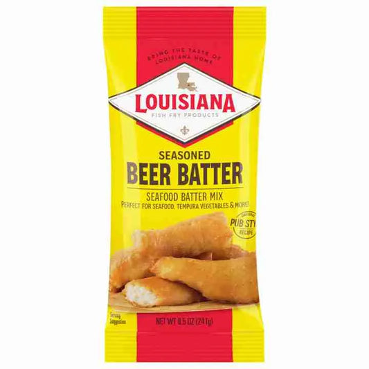 Louisiana Fish Fry Beer Batter Mix