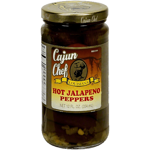 Cajun Chef Hot Jalapeno Peppers