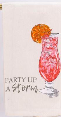 Bar Towel - Party Up A Storm