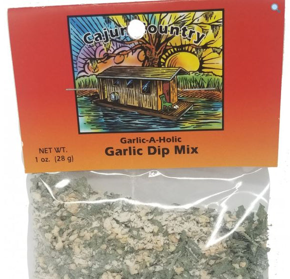 Cajun Country Garlic Dip Mix