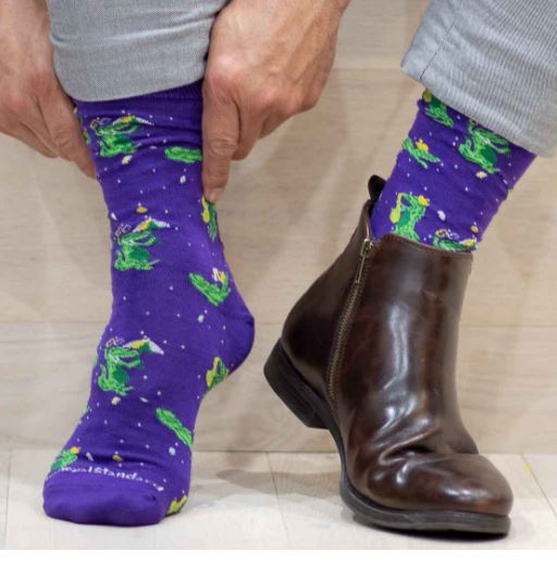 Men's Mardi Gras Mambo Socks