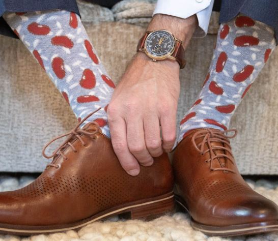 Men's Red Beans & Rice Socks