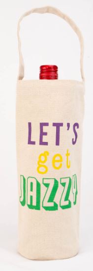 Let's Get Jazzy Wine Bag