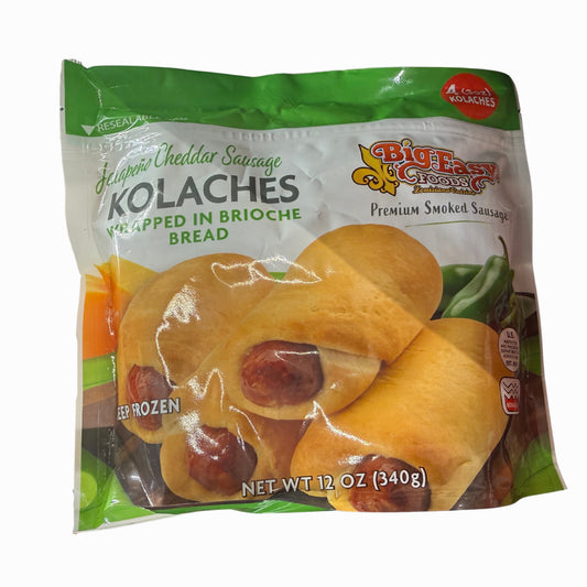 Big Easy Kolaches- Jalapeno Cheddar Sausage