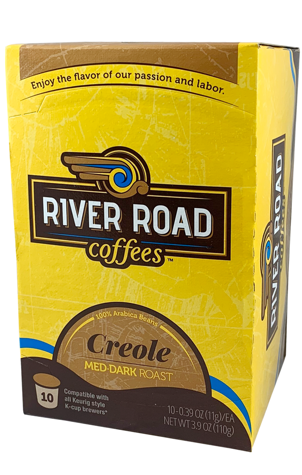 River Road Coffee K-Cup Creole-Medium Dark Roast