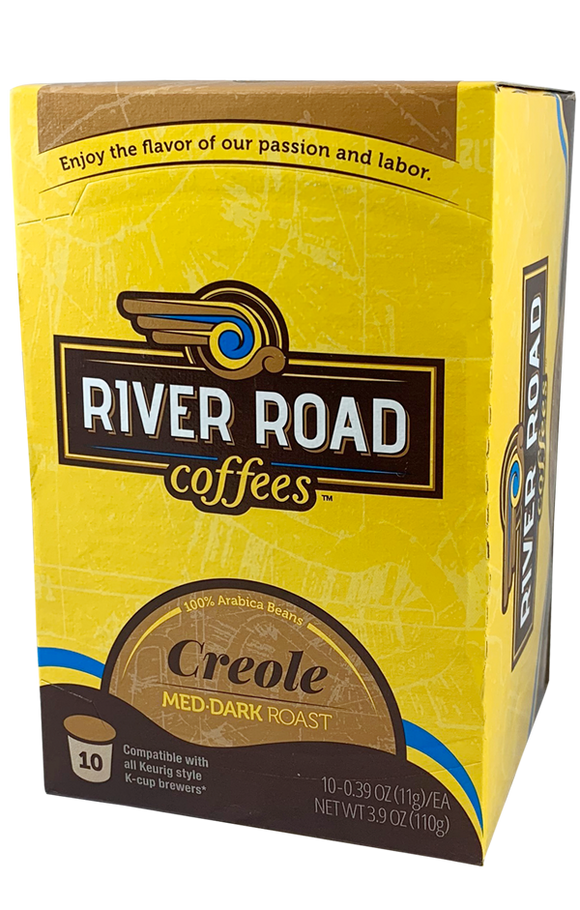 River Road Coffee K-Cup Creole-Medium Dark Roast