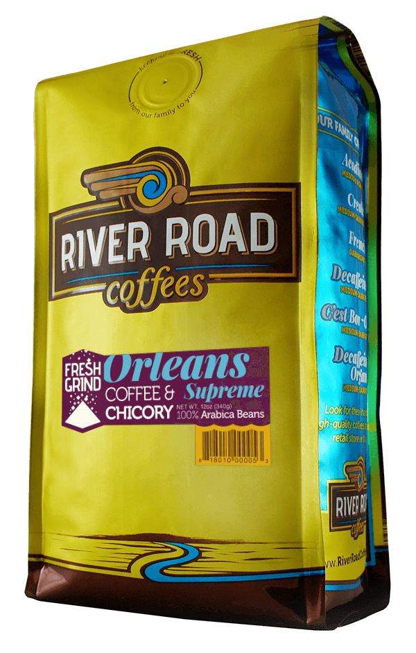 River Road Coffees Orleans Supreme Coffee & Chicory