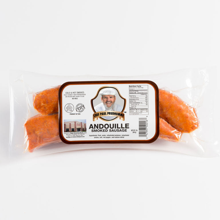 Chef Paul Prudhomme Andouille Smoked Sausaged